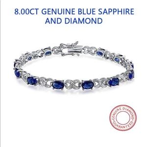 Infinity tennis bracelet